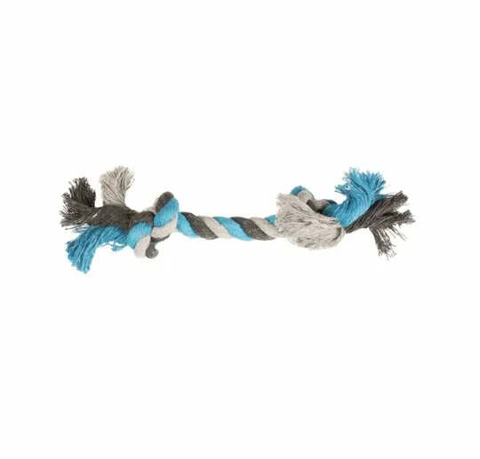 Knoop Katoen - 15cm - Blauw