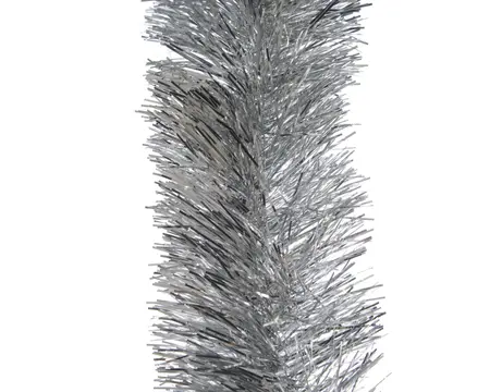 LAMETTA GUIRLANDE PET SHINY ZILVER D10CMH.270CM - afbeelding 3