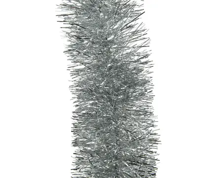 LAMETTA GUIRLANDE PET SHINY ZILVER D10CMH.270CM - afbeelding 1