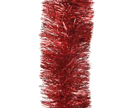 LAMETTA GUIRLANDE SHINY D10H.270CM KERSTROOD - afbeelding 1