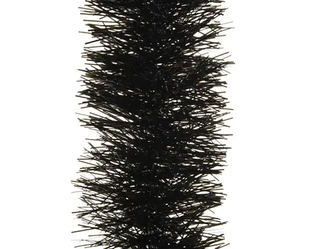 Lametta Guirlande Shiny D10H.270Cm Zwart