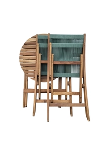 LANZAROTE BISTRO SET GREEN FSC 100% - afbeelding 4