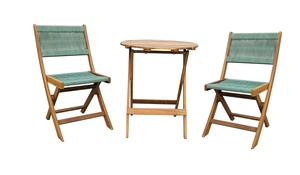 LANZAROTE BISTRO SET GREEN FSC 100% - afbeelding 5