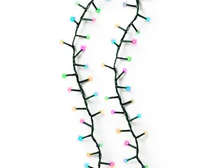 LED COMPACT LIGHTS TWINKEL EFFECT L.3400CM GROEN/SOFT MULTI - afbeelding 4