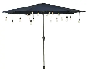 LED PARTYLIGHT ZWART/WARM WIT 120CM20L - afbeelding 3