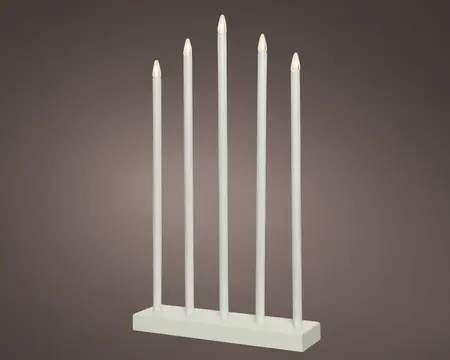 LED RAAMDECO BO L10B38H64CM WT/WWIT - afbeelding 1