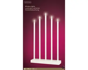 LED RAAMDECO BO L10B38H64CM WT/WWIT - afbeelding 3