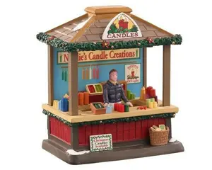 LEMAX CHRISTMAS CANDLES, B/O (3V)