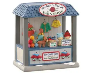 LEMAX THE KNIT 'N NEEDLE YARN SHOP B/O (3V)