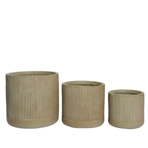 LOGAN PLANTER D30H30CM TERRA - afbeelding 3