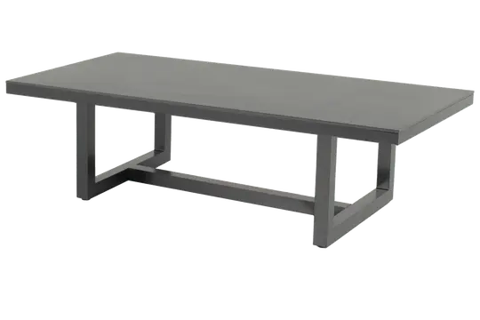 Luto Salontafel 140x75x45 cm - Donker antraciet keramisch blad - afbeelding 1
