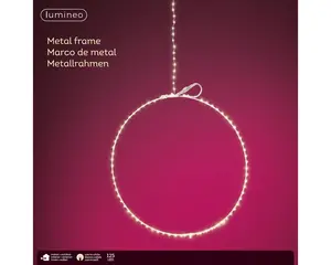 MICRO FRAME LIGHT D38CM-125L ZILVER - afbeelding 2