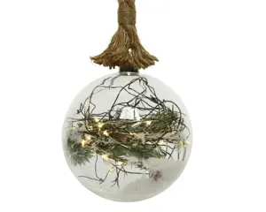 MICRO LED BALL D14CM-30L TRANSP./CLASSIC WARM