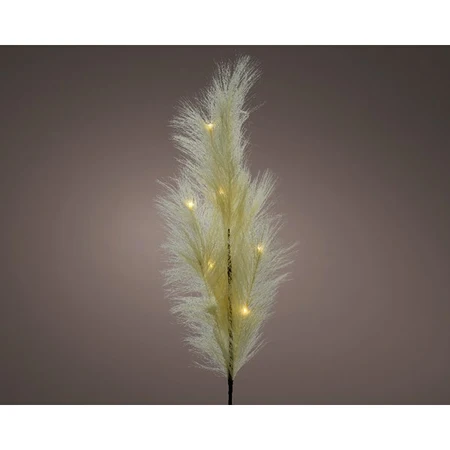 MICRO LED PLUME D10 H70CM 6L BEIGE