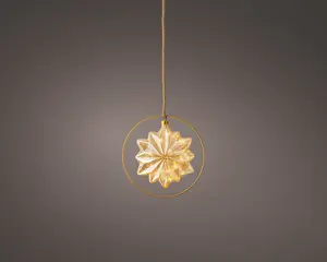 MICRO LED STER STEADY BO D26L.8CM AMBER/KLASSIEK WARM - afbeelding 3