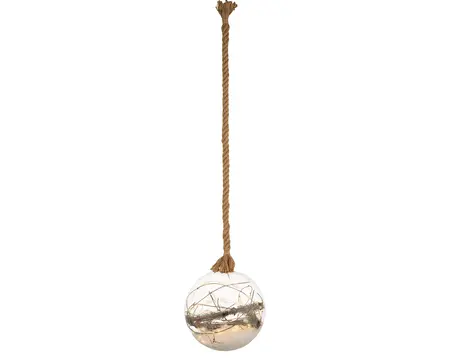 MICROLED BAL BO D25CM TRNSPR./KWRM - afbeelding 2