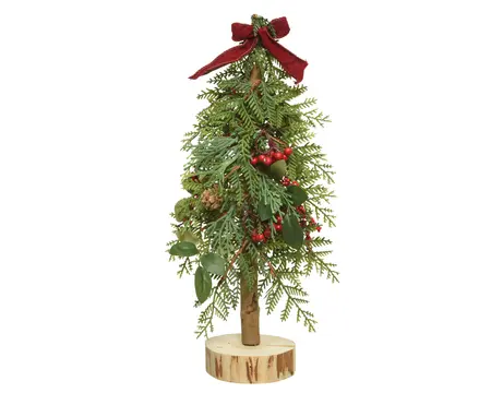 MINI BOOM GLITTER L30B12H9CM GRN/RD