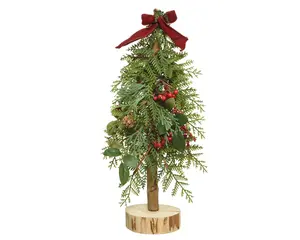 MINI BOOM GLITTER L30B12H9CM GRN/RD