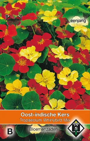 Oost-Indische Kers 'Whirlybird Mix' - afbeelding 1