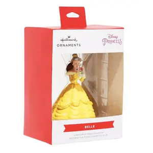 Hallmark Ornament – Belle – Disney Princess - afbeelding 2