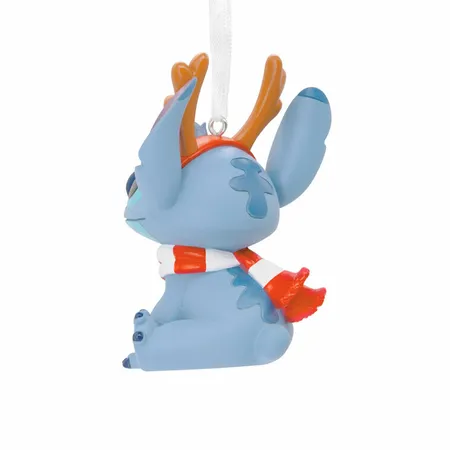 Hallmark Ornament – Stitch With Antlers – Lilo & Stitch - afbeelding 2
