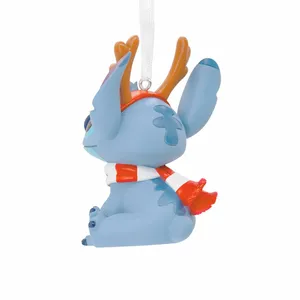 Hallmark Ornament – Stitch With Antlers – Lilo & Stitch - afbeelding 2