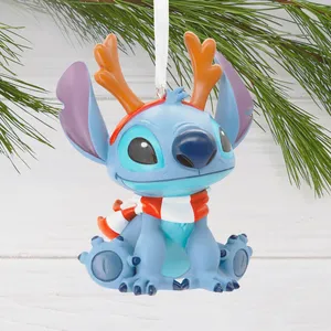 Hallmark Ornament – Stitch With Antlers – Lilo & Stitch - afbeelding 4