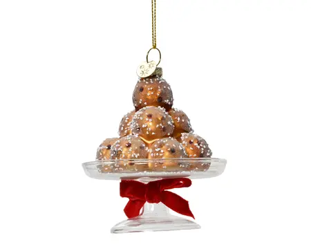 Ornament Oliebollen - H10cm