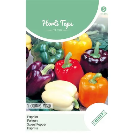 Paprika - 5 Kleuren - afbeelding 1