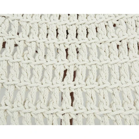 Parasol met Franjes - D200/H210cm Wit - afbeelding 3