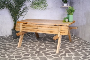 Oslo Picknickbank 177cm - afbeelding 4