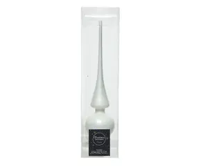 PIEK GLAS ENAMEL D6H.26CM WINTERWIT - afbeelding 3