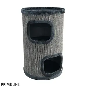 PL CAT BARREL GRIJS 70CM - afbeelding 2