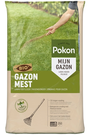 Pokon Bio Gazonmest - 16,8 kg - afbeelding 1