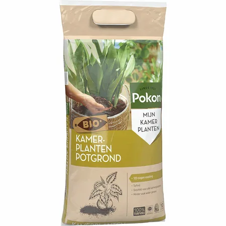 Pokon Bio Kamerplanten Potgrond RHP Turfvrij - 10 L - afbeelding 1