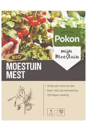 Pokon Bio Moestuin Mest - 1 kg - afbeelding 1