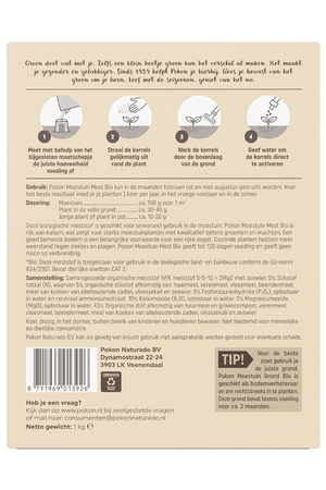 Pokon Bio Moestuin Mest - 1 kg - afbeelding 2