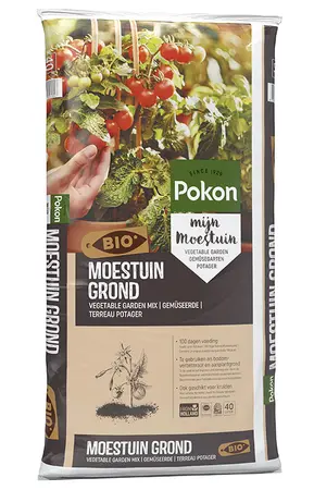Pokon Bio Moestuingrond RHP Turfvrij - 40L - afbeelding 3
