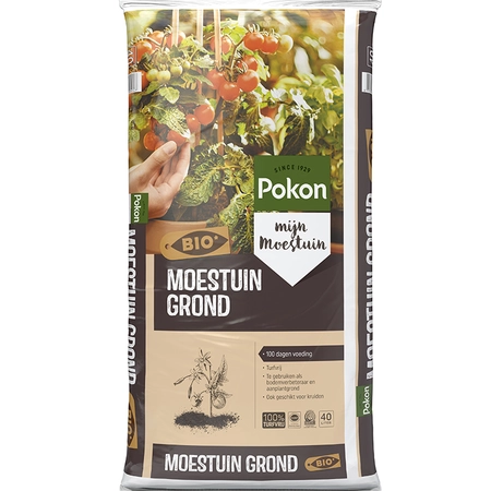 Pokon Bio Moestuingrond RHP Turfvrij - 40L - afbeelding 1