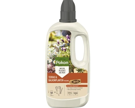 Pokon Bio Terras & Balkon Planten Voeding - 1 L
