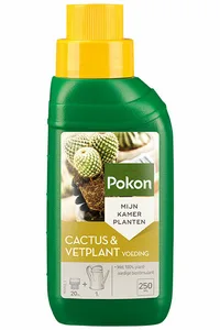 Pokon Cactus & Vetplant Voeding - 250 ml