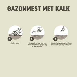 Pokon Gazonmest met Kalk 3-in-1 - 2kg - afbeelding 4