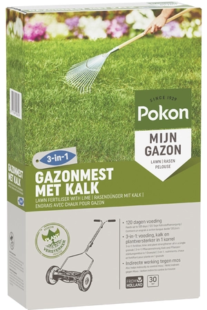 Pokon Gazonmest met Kalk 3-in-1 - 2kg - afbeelding 2