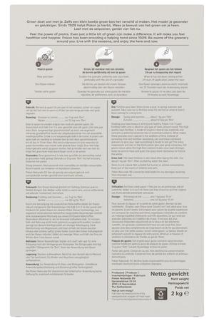 Pokon Gazonmest met Kalk 3-in-1 - 2kg - afbeelding 3