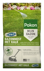 Pokon Gazonmest met Kalk 3-in-1 - 8,4kg