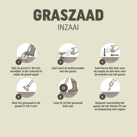 Pokon Graszaad Inzaai - 1kg - afbeelding 4