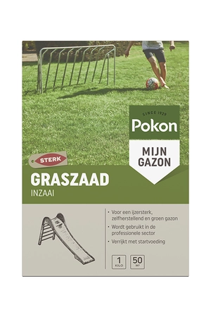 Pokon Graszaad Inzaai - 1kg - afbeelding 1