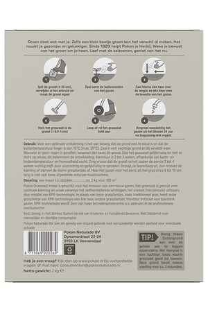 Pokon Graszaad Inzaai - 2kg - afbeelding 3