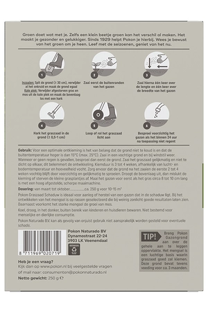 Pokon Graszaad Schaduw - 250gr - afbeelding 3