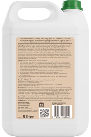 Pokon Groene Aanslagreiniger - 5L - afbeelding 3